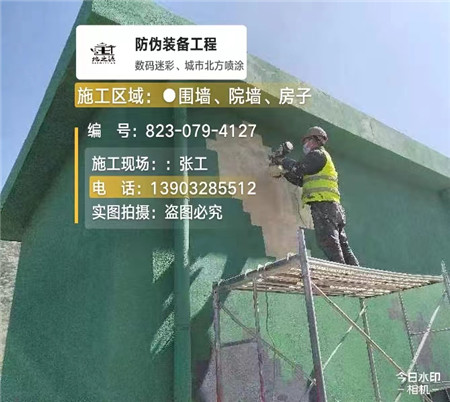 琼海设备迷彩喷涂,迷彩漆施工